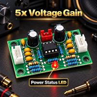 Module de préamplificateur audio stéréo XH-A902 NE5532 avec gain de tension 5X et réglage de tonalité, double op-amp pour amplificateur de puissance DIY