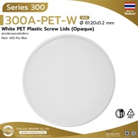 Couvercle à vis en plastique PET blanc d'approvisionnement d'usine peut couvrir le bouchon recyclable de qualité alimentaire pour l'emballage de boissons et de collations