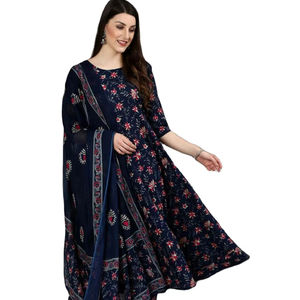 Gama vibrante y moderna de kurtis especiales para el día a día y fiestas de oficina, diseñados para mujeres o chicas preocupadas por la moda de hoy en día. - Product Image 1