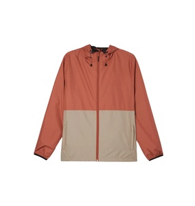 Chaqueta de Verano Casual para Hombre, Cortavientos, Transpirable, con Cierre de Cremallera, Talla Grande, para Gimnasio y Fitness, Chaqueta Cortavientos de Nailon - Product Image 1