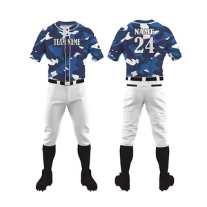 New Custom Logo Design Stripe Baseball Uniform Wholesale Plain Sublimation Team Wear Softball Jerseys 100% Polyester Breathable - Product Image 4