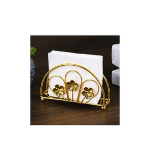 Metal <b>Tissue</b> <b>Holder</b> With Handle Portable Napkin Stand <b>Kitchen</b> Dining Table Organizer Convenient Stylish Durable - Product Image 6