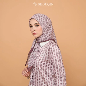 ผ้าคลุมศีรษะมุสลิม SHOUQIN Zora Square Hijab แบบตัดด้วยเลเซอร์ ผ้าวอยล์เนื้อละเอียดพิเศษ พิมพ์ลายจุด ผ้าคลุมน้ำหนักเบา ระบายอากาศได้ดี - Product Image 3