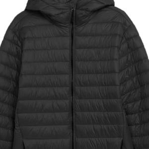 Veste d'hiver matelassée pour homme au design élégant, avec capuche, logo sur le devant, légère, anti-plis, confortable, respirante, de haute qualité - Product Image 5