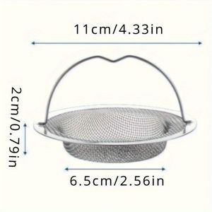 Colador de drenaje de fregadero con asa para el hogar/Cocina/baño accesorio esencial para fregadero de cocina - Product Image 6