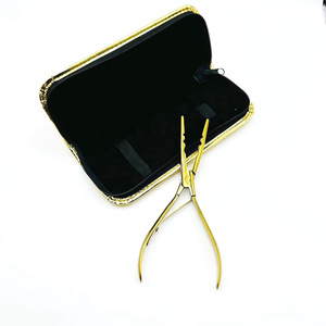 Pinces à extensions capillaires personnalisées de haute qualité, en composite de qualité chirurgicale, à maintien robuste, usage professionnel - Product Image 1