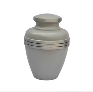 Direct From India Handmade High Quality Adult Ashes Aluminum Urns Male and Female Decorative Burial Funeral Supplies - Product Image 6