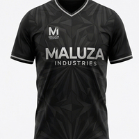 Uniformes de Fútbol Personalizados al por Mayor, Transpirables, 100% Poliéster, Pantalones Cortos de Jersey para Entrenamiento, Personalizados para Equipos, MALUZA Industries