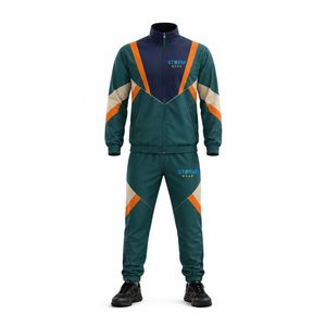 Survêtement de sport personnalisé par sublimation Low MOW, service de fabrication OEM ODM disponible pour les tenues d'échauffement d'équipe - Product Image 5