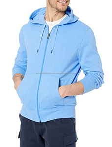 Sweats à capuche de qualité supérieure, coton lourd, broderie, coton mélangé, sweats à capuche unisexes, sweats à capuche à fermeture éclair intégrale, super - Product Image 6