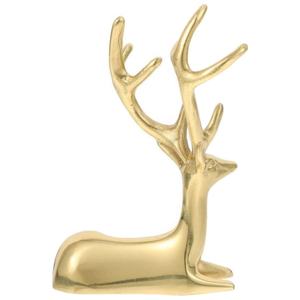Modèle de renne de Noël de vente chaude cerf en aluminium doré pour la décoration intérieure artisanat le plus tendance pour la maison - Product Image 1