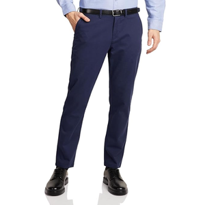 Pantalon décontracté droit pour homme en tissu Oxford léger de luxe, respirant, avec logo personnalisé, idéal été et hiver, prix usine - Product Image 1