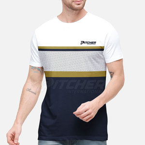 T-shirts urbains élégants pour hommes, conçus pour une utilisation décontractée en extérieur, à la salle de sport et pour un style de vie quotidien, avec une coupe confortable. - Product Image 2