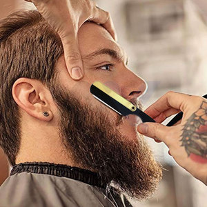 Hot Selling Straight <b>Razors</b> For <b>Men</b> Custom Logo Barber <b>Razors</b> Straight Edge <b>Razor</b> Close Shaving Beard Cut Throat Safety Shavette - Product Image 6