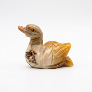 Meilleur prix, figurine de cygne en onyx au design personnalisé, haute qualité, faite à la main, style animal, pierre sculptée, souvenir, modèle CROXX LINC - Product Image 6
