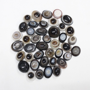 Cabujón de ágata ojo de Sulemani natural para la fabricación de joyas, venta al por mayor de piedras preciosas sueltas, lote a granel de piedras preciosas de ágata ojo de Sulemani - Product Image 3