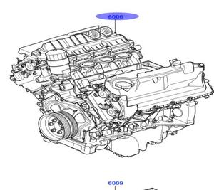 2010-2018 para RANGE ROVER 5,0 MOTOR SUPERCARGADO LR079069 - Product Image 1