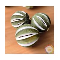 Kerstavond decoratieve hele citroen gemaakt van gedroogde groene limoen uit Vietnam, goedkope prijs, groothandel gedroogd citrusfruit, gespleten.