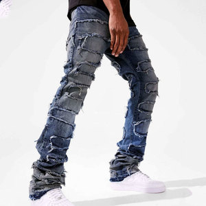 Pantalones Casuales de Diseño Personalizado, Corte Ajustado, Cintura Media, 100% Algodón, Ligeros, Elásticos, Costuras Duraderas, Prenda Ecológica - Product Image 1