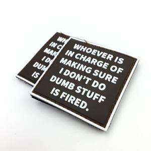 Étiquettes de marque en caoutchouc PVC surélevées personnalisées pour les marques de vêtements, les fabricants de vêtements et les entreprises de mode - Product Image 5