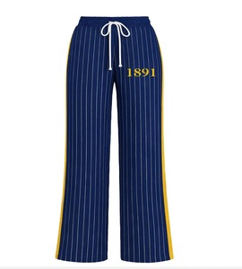Pantalones Deportivos Anchos a Rayas de la Hermandad Griega Sigma Gamma Rho SGR, Ropa y Artículos Griegos al por Mayor 2026 - Product Image 1