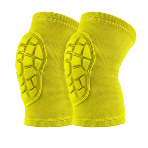 OLLAS Genouillères de protection professionnelles en nylon et spandex respirant à structure alvéolée, manchon de compression fin, unisexe pour enfants - Product Image 5