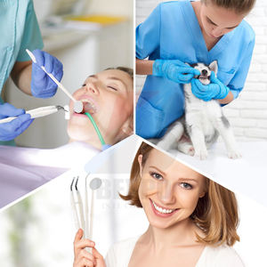 Kit d'examen dentaire jetable avec miroir, sonde exploratrice, pince, kit de nettoyage buccal avec sonde, pinces, miroirs buccaux, 3 pièces - Product Image 5