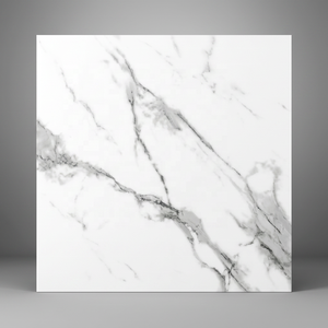 Chine Blanc 400x400mm Carreau de Céramique Sol Indonésien Porcelaine Marbre Émaillé Carreaux de Mur Pour Salon 40x40cm - Product Image 5