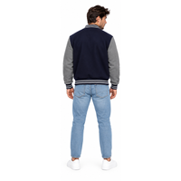 Veste universitaire de haute qualité, veste personnalisée de style baseball pour hommes et femmes, fabricant OEM ODM en gros, vestes unisexes