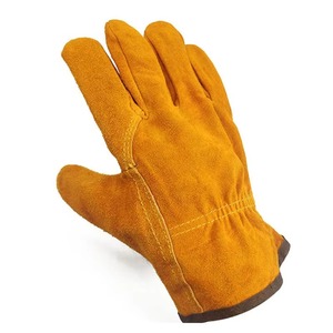 Gants de travail en cuir de chèvre, résistants aux perforations, antidérapants, durables, pour conducteurs - Product Image 5