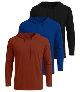 Sweat à capuche en polaire décontracté pour homme, 380g, tissu respirant à séchage rapide, design élégant, poche, coupe classique, personnalisable, durable - Product Image 1