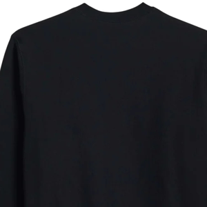 Sudadera de Felpa para Hombre, Corte Holgado, Cuello Redondo, Color Negro, Suave, Cálida, Informal, Manga Larga, Premium, para Otoño e Invierno - Product Image 5