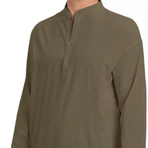 DEFENCE INDUSTRIES <b>Mens</b> Kurta <b>Pajama</b> <b>Set</b> Premium Fabric Custom Logo Islamic Wear Manufacturer Low MOQ Bulk 2026 - Product Image 1