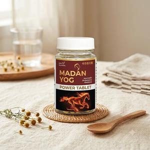 Comprimés à base de plantes Madan Yog, mélange botanique ayurvédique, formule traditionnelle de bien-être naturel, complément alimentaire à base de plantes pour la vitalité masculine - Product Image 2