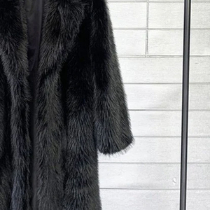 Nouveau manteau long d'hiver en toile et fausse fourrure, décontracté, respirant, de haute qualité, couleur personnalisée, léger, écologique - Product Image 2