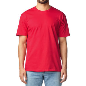 Camisetas Clásicas para Hombre 100% Algodón, Estilo Urbano, Estampado Frontal, Tejido de Punto de 180g - Product Image 1