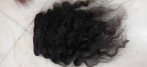 ผมแท้จากอินเดียแบบ Remy  ทรง Jerry Curl  แบบคลิปต่อผม  เย็บสองชั้น  น้ำหนัก 100 กรัม  ขายส่งแบบแพ็ค - Product Image 2