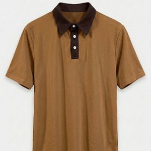 เสื้อโปโลผู้ชาย โพลีเอสเตอร์ ออกแบบเองได้ ระบายอากาศ แห้งเร็ว สวมใส่สบาย เหมาะสำหรับกอล์ฟ ชุดกีฬา ยูนิฟอร์ม ผลิตจำนวนมาก รับผลิตแบบ OEM - Product Image 1