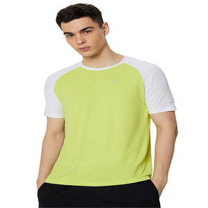 T-shirt pour homme en coton pur de haute qualité, version rétro ample avec manches tombantes et col rond, manches courtes - Product Image 1