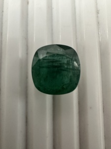 Green <b>Emerald</b> <b>Cushion</b> Cut Loose Stone 7.86 CTS Natural <b>Emerald</b> Gemstone Jewelry Making Stone Wholesale Gem Supplier Fine Emeral - Product Image 4