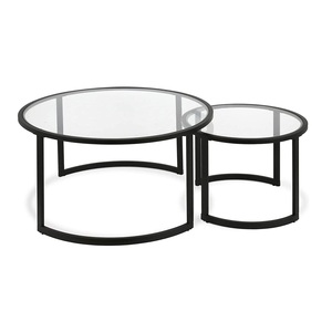Stylish Metal <b>Nesting</b> <b>Table</b> With Marble Top Set Unique Design Home Furniture Space Saving Multi Purpose <b>Tables</b> - Product Image 6