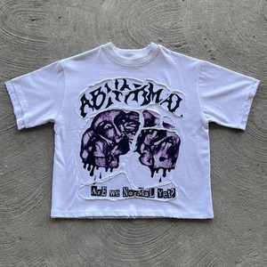 เสื้อยืดคอกลมทรงหลวมพิมพ์ลายตามสั่ง ผ้าคอตตอนหนานุ่ม สั่งผลิตได้จำนวนน้อย จัดส่งรวดเร็ว - Product Image 2