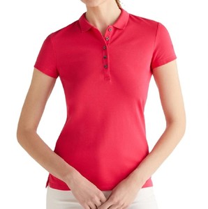 Chemise Oxford tricotée pour femme avec logo personnalisé, boutons, coupe ajustée, décontractée, infroissable, séchage rapide, respirante, polyester/coton, vente en gros - Product Image 5
