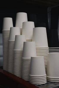 Vasos de Café Desechables de Papel Kraft/Blanco Ecológicos y Biodegradables de Pared Simple para Té y Bebidas, con Impresión Personalizada de Grado Alimenticio - Product Image 3