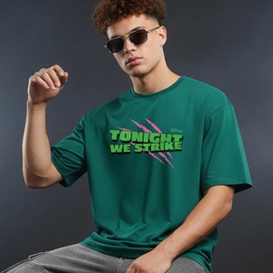 Camisetas YITE con hombros caídos y estampado personalizado, camisetas lisas de corte holgado de 250 g/m², camisetas extragrandes para hombre, 100 % algodón, camiseta básica. - Product Image 1