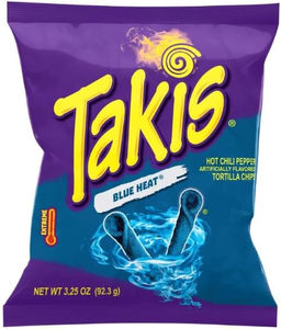 Chips de Tortilla Premium Takis Blue Heat 200g para Minoristas de Alimentos Especializados y Tiendas de Snacks Gourmet - Product Image 1