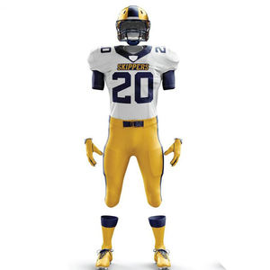 Maillots de football américain personnalisés sur mesure OEM, haute qualité, manches courtes, sublimés, meilleurs nouveaux modèles, options économiques, uniformes - Product Image 4