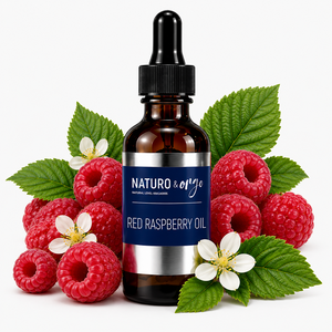Huile de pépins de framboise rouge pure, nourrissante, parfum fruité, soin de la peau, soin des cheveux, mélange bien-être, huile d'extrait botanique naturelle de qualité supérieure - Product Image 2