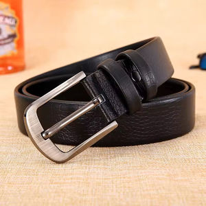Ceinture en cuir véritable pour homme, personnalisable, de qualité supérieure, en vente en gros - Product Image 3