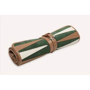 Jeu de Backgammon de Luxe Personnalisé Professionnel, Plateau en Daim Enroulable 15 Pouces, Jeu de Table Classique Haut de Gamme, Cadeau d'Entreprise et de Fêtes - Product Image 2